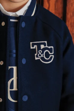 Tartine et Chocolat Veste teddy Marine|Enfant Manteaux - Vestes